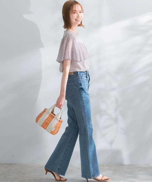 「URBAN RESEARCH ROSSO WOMEN」 長袖ブラウス FREE オレンジ系その他 レディース URBAN RESEARCH ROSSO WOMEN（アーバンリサーチ ロッソ）の「UV