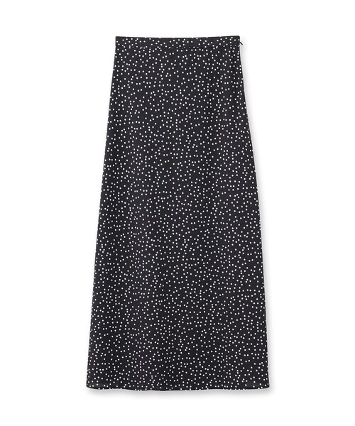 GALLEST（ギャレスト）の「ランダムドットマーメイドスカート【ウォッシャブル】（スカート・レディース・ホワイト系1/ブラック系・05/36/38/40）」の11枚目の写真