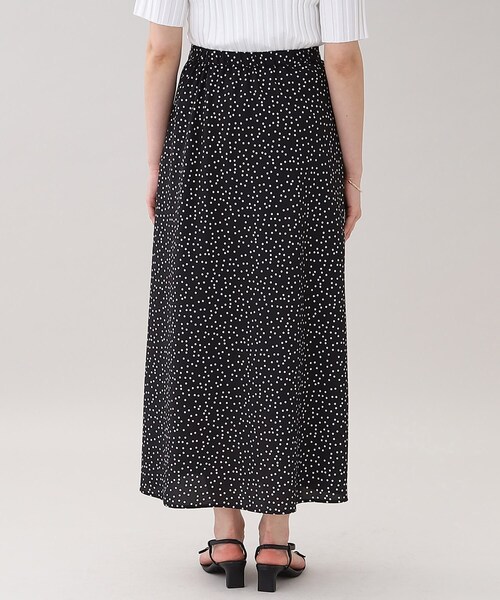 GALLEST（ギャレスト）の「ランダムドットマーメイドスカート【ウォッシャブル】（スカート・レディース・ホワイト系1/ブラック系・05/36/38/40）」の9枚目の写真