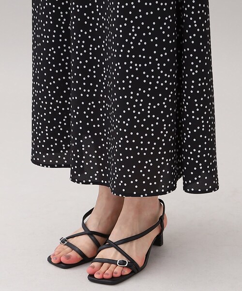 GALLEST（ギャレスト）の「ランダムドットマーメイドスカート【ウォッシャブル】（スカート・レディース・ホワイト系1/ブラック系・05/36/38/40）」の16枚目の写真