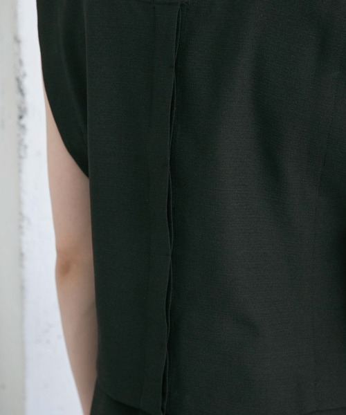 KBF（ケイビーエフ）の「マルチWAYスリーブレスワンピース（ワンピース・レディース・ブラック/ライトベージュ・ONE）」の7枚目の写真