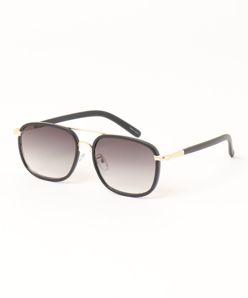 improves（インプローブス）の「ダブルブリッジ ウェリントン サングラス（サングラス・メンズ・ブラック系その他2/ブラック/シルバー/ブラック系その他・FREE）」の3枚目の写真