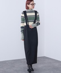 BEAMS HEART | BEAMS HEART / ワイドサスペンダー ストレートスカート(スカート)