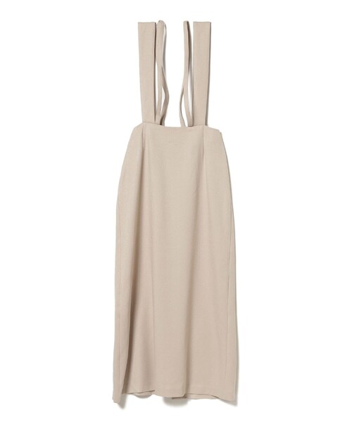 BEAMS HEART（ビームスハート）の「BEAMS HEART / ワイドサスペンダー ストレートスカート（スカート・レディース・ブラウン系その他3/ブラック/ナチュラル・FREE）」の20枚目の写真