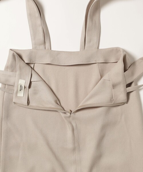BEAMS HEART（ビームスハート）の「BEAMS HEART / ワイドサスペンダー ストレートスカート（スカート・レディース・ブラウン系その他3/ブラック/ナチュラル・FREE）」の21枚目の写真