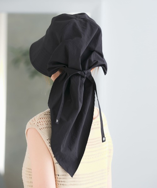 URBAN RESEARCH ROSSO WOMEN（アーバンリサーチ　ロッソ）の「La Maison de Lyllis　HOKKAMURI（ハット・レディース・ブラック・-）」の3枚目の写真