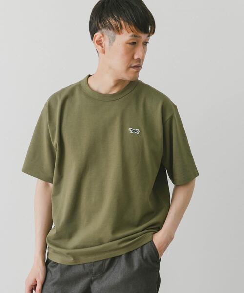 PENNEYS（ぺニーズ）の「『別注』PENNEYS×DOORS　THE FOX 鹿の子ショートスリーブT（Tシャツ/カットソー・メンズ・ホワイト/ネイビー/グレー/オリーブ/イエロー・SMALL/MEDIUM/LARGE/X-LARGE）」の3枚目の写真