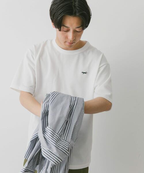 PENNEYS（ぺニーズ）の「『別注』PENNEYS×DOORS　THE FOX 鹿の子ショートスリーブT（Tシャツ/カットソー・メンズ・ホワイト/ネイビー/グレー/オリーブ/イエロー・SMALL/MEDIUM/LARGE/X-LARGE）」の11枚目の写真