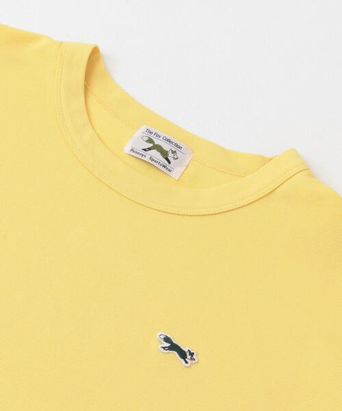 PENNEYS（ぺニーズ）の「『別注』PENNEYS×DOORS　THE FOX 鹿の子ショートスリーブT（Tシャツ/カットソー・メンズ・ホワイト/ネイビー/グレー/オリーブ/イエロー・SMALL/MEDIUM/LARGE/X-LARGE）」の20枚目の写真