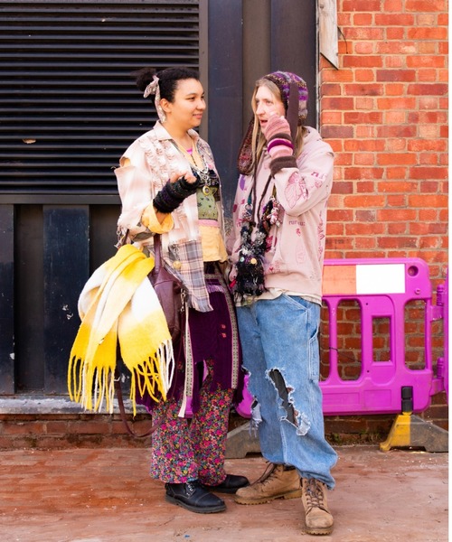 rurumu:（ルルムウ）の「rurumu:/ルルムウ/dreamreading jacquard camisole（キャミソール・レディース・ライトピンク/ブラック/ホワイト・FREE）」の12枚目の写真