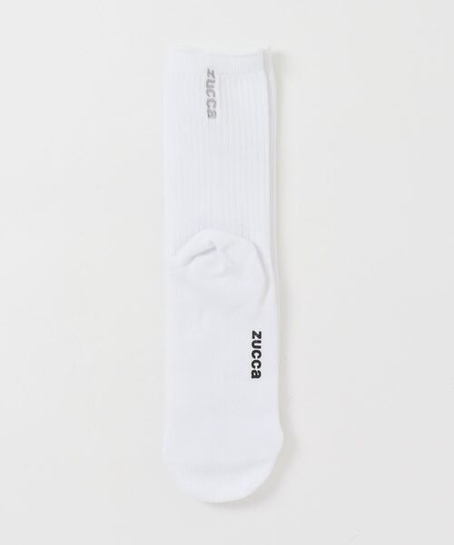 ZUCCa(ズッカ)の「エンブロイダリーロゴソックス(ソックス/靴下・メンズ・ホワイト/グリーン/レッド/ブラック・M size)」の5枚目の写真