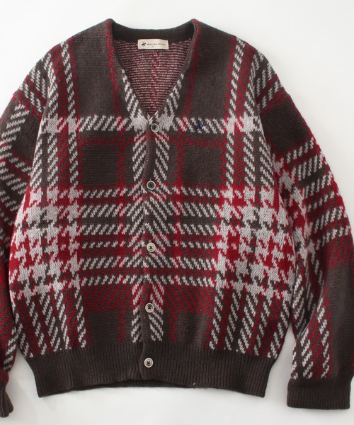 BEVERLY HILLS POLO CLUB（ビバリーヒルズポロクラブ）の「【Beverly Hills Polo Club/ビバリーヒルズポロクラブ】モヘアタッチ ニットカーディガン(スラッシュポケット付き)（カーディガン/ボレロ・レディース・ブラウン系その他/グリーン/ラベンダー/ブラウン系/ブラック/ブルー系その他/ネイビー系/サックスブルー/イエロー系その他/レッド・XL/L/M）」の3枚目の写真