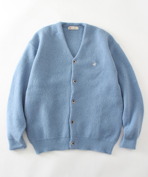 BEVERLY HILLS POLO CLUB（ビバリーヒルズポロクラブ）の「【Beverly Hills Polo Club/ビバリーヒルズポロクラブ】モヘアタッチ ニットカーディガン(スラッシュポケット付き)（カーディガン/ボレロ・レディース・ブラウン系その他/グリーン/ラベンダー/ブラウン系/ブラック/ブルー系その他/ネイビー系/サックスブルー/イエロー系その他/レッド・XL/L/M）」の13枚目の写真