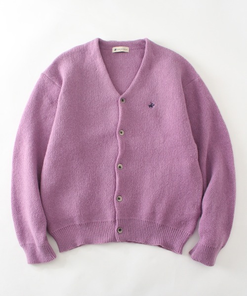 BEVERLY HILLS POLO CLUB（ビバリーヒルズポロクラブ）の「【Beverly Hills Polo Club/ビバリーヒルズポロクラブ】モヘアタッチ ニットカーディガン(スラッシュポケット付き)（カーディガン/ボレロ・レディース・ブラウン系その他/グリーン/ラベンダー/ブラウン系/ブラック/ブルー系その他/ネイビー系/サックスブルー/イエロー系その他/レッド・XL/L/M）」の15枚目の写真