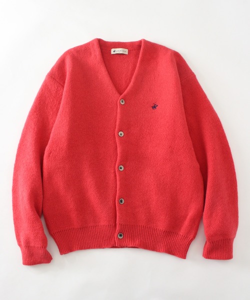 BEVERLY HILLS POLO CLUB（ビバリーヒルズポロクラブ）の「【Beverly Hills Polo Club/ビバリーヒルズポロクラブ】モヘアタッチ ニットカーディガン(スラッシュポケット付き)（カーディガン/ボレロ・レディース・ブラウン系その他/グリーン/ラベンダー/ブラウン系/ブラック/ブルー系その他/ネイビー系/サックスブルー/イエロー系その他/レッド・XL/L/M）」の22枚目の写真