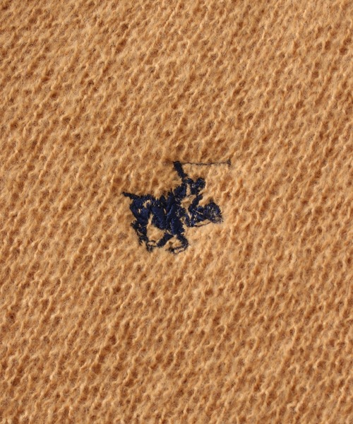 BEVERLY HILLS POLO CLUB（ビバリーヒルズポロクラブ）の「【Beverly Hills Polo Club/ビバリーヒルズポロクラブ】モヘアタッチ ニットカーディガン(スラッシュポケット付き)（カーディガン/ボレロ・レディース・ブラウン系その他/グリーン/ラベンダー/ブラウン系/ブラック/ブルー系その他/ネイビー系/サックスブルー/イエロー系その他/レッド・XL/L/M）」の21枚目の写真