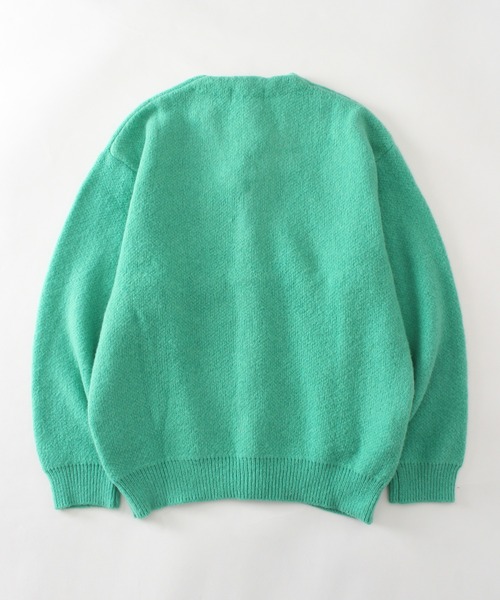 BEVERLY HILLS POLO CLUB（ビバリーヒルズポロクラブ）の「【Beverly Hills Polo Club/ビバリーヒルズポロクラブ】モヘアタッチ ニットカーディガン(スラッシュポケット付き)（カーディガン/ボレロ・レディース・ブラウン系その他/グリーン/ラベンダー/ブラウン系/ブラック/ブルー系その他/ネイビー系/サックスブルー/イエロー系その他/レッド・XL/L/M）」の18枚目の写真