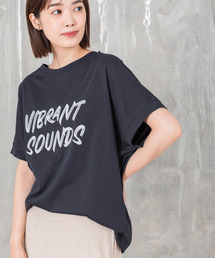 VIBRANTワイドFRカットソー