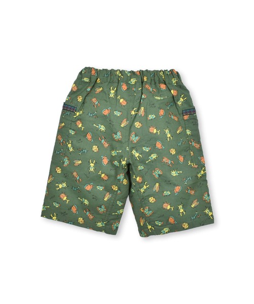 SLAP SLIP(スラップスリップ)の「SLAP SLIP/昆虫総柄綿麻カーゴパンツ(80~130cm)(カーゴパンツ・キッズ・ベージュ系その他/グリーン系その他・130cm/100cm/120cm/90cm/110cm/80cm)」の11枚目の写真