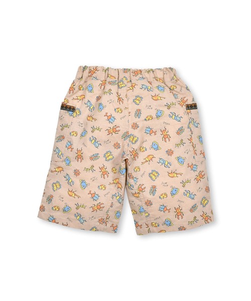 SLAP SLIP(スラップスリップ)の「SLAP SLIP/昆虫総柄綿麻カーゴパンツ(80~130cm)(カーゴパンツ・キッズ・ベージュ系その他/グリーン系その他・130cm/100cm/120cm/90cm/110cm/80cm)」の8枚目の写真