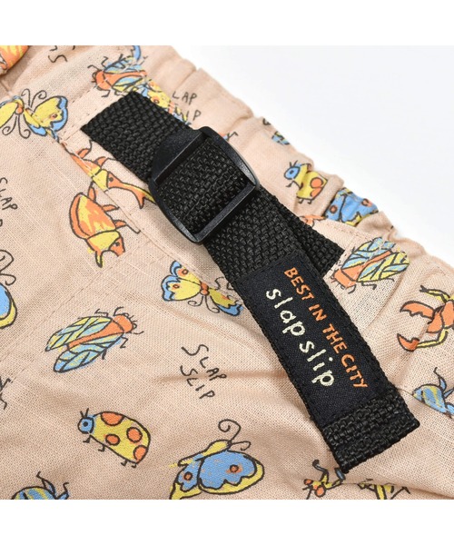SLAP SLIP(スラップスリップ)の「SLAP SLIP/昆虫総柄綿麻カーゴパンツ(80~130cm)(カーゴパンツ・キッズ・ベージュ系その他/グリーン系その他・130cm/100cm/120cm/90cm/110cm/80cm)」の18枚目の写真