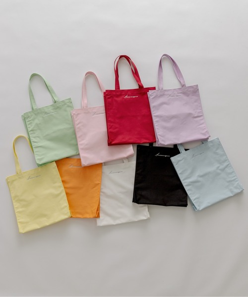 OLIVE des OLIVE（オリーブデオリーブ）の「Aimerianejoie9色トートバッグ　1032200030（トートバッグ・レディース・ブラック/ミント/ホワイト/ラベンダー/イエロー/サックスブルー/オレンジ/ピンク/レッド・FREE）」の20枚目の写真