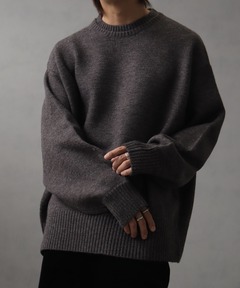IENA - ALDERNEY アルダニー　別注LAMBSWOOL タートルネックプルオーバー セール】【ALDERNEY /アルダニー】 OVERSIZED タートルネックニット