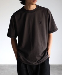 U.S. POLO ASSN. | U.S. POLO ASSN. /ユーエスポロアッスン 別注 ワンポイント刺繍ロゴ オーバーサイズ 配色Tシャツ<ユニセックス>(Tシャツ/カットソー)