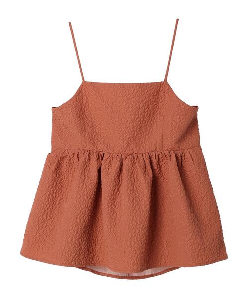 ELENCARE DUE（エレンカーレデュエ）の「・ELENCARE　DUE　フクレジャカードキャミソール（インナーウェア/肌着・レディース・ブラック/ピンク/アイボリー・FREE）」の17枚目の写真