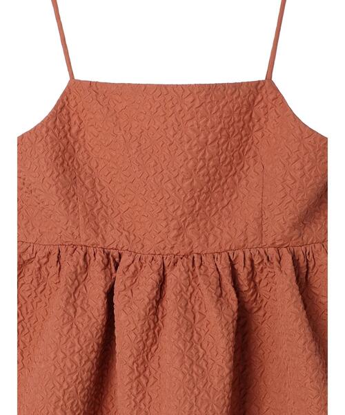 ELENCARE DUE（エレンカーレデュエ）の「・ELENCARE　DUE　フクレジャカードキャミソール（インナーウェア/肌着・レディース・ブラック/ピンク/アイボリー・FREE）」の19枚目の写真