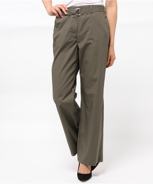 NATURAL BEAUTY BASIC（ナチュラルビューティーベーシック）の「タイプライターパンツ（その他パンツ・レディース・ネイビー/カーキ・MEDIUM/LARGE/SMALL/X-SMALL）」の2枚目の写真