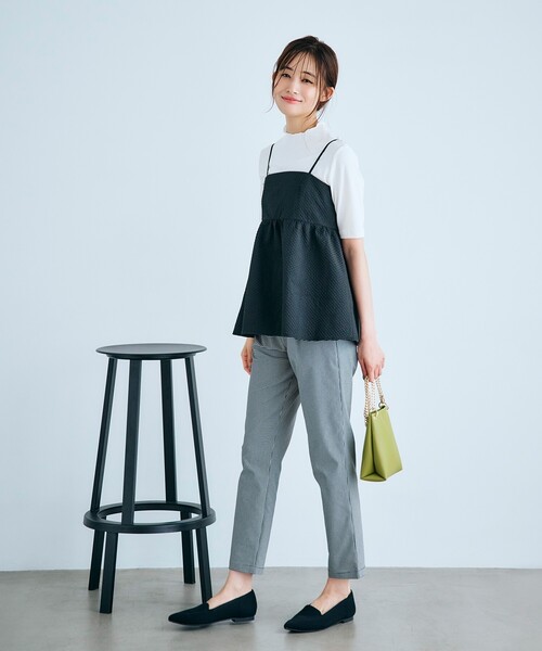 grove（グローブ）の「◆今年マストトレンド！ふくれキャミソールとインナーのSET（その他トップス・レディース・カーキ/こしょう色系/ブラック/カーキ系5/イエロー・02/05/01/03/04）」の6枚目の写真