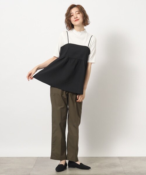 grove（グローブ）の「◆今年マストトレンド！ふくれキャミソールとインナーのSET（その他トップス・レディース・カーキ/こしょう色系/ブラック/カーキ系5/イエロー・02/05/01/03/04）」の7枚目の写真