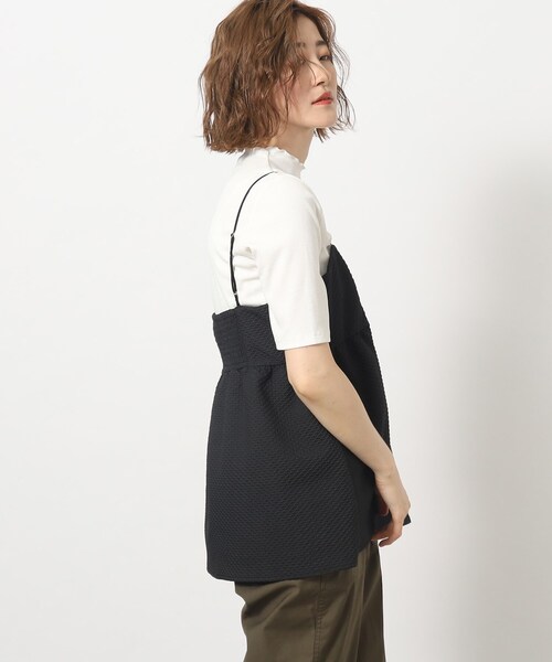 grove（グローブ）の「◆今年マストトレンド！ふくれキャミソールとインナーのSET（その他トップス・レディース・カーキ/こしょう色系/ブラック/カーキ系5/イエロー・02/05/01/03/04）」の12枚目の写真