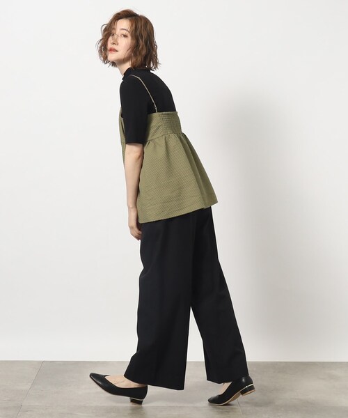 grove（グローブ）の「◆今年マストトレンド！ふくれキャミソールとインナーのSET（その他トップス・レディース・カーキ/こしょう色系/ブラック/カーキ系5/イエロー・02/05/01/03/04）」の16枚目の写真