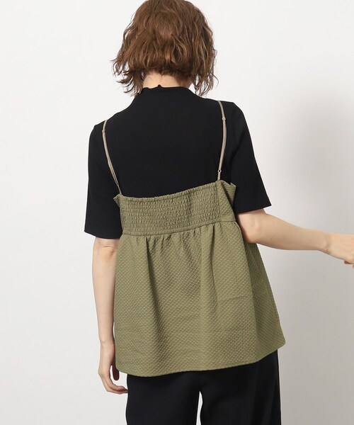 grove（グローブ）の「◆今年マストトレンド！ふくれキャミソールとインナーのSET（その他トップス・レディース・カーキ/こしょう色系/ブラック/カーキ系5/イエロー・02/05/01/03/04）」の20枚目の写真