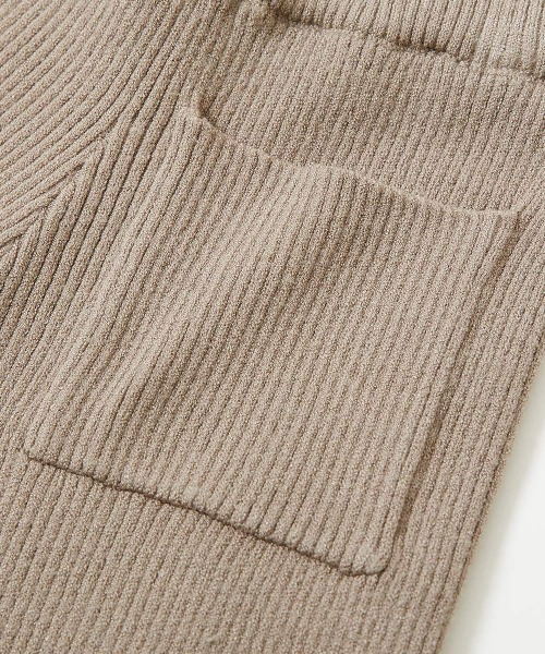 devirock（デビロック）の「洗える チクチクしない素肌ニット リブニット フレアパンツ（その他パンツ・キッズ・ダークグリーン/ブラック/グレー系/オフホワイト/ダークブラウン/チャコール/ピンク系その他2/イエロー系1・90cm/100cm/150cm/120cm/160cm/110cm/130cm/140cm）」の10枚目の写真