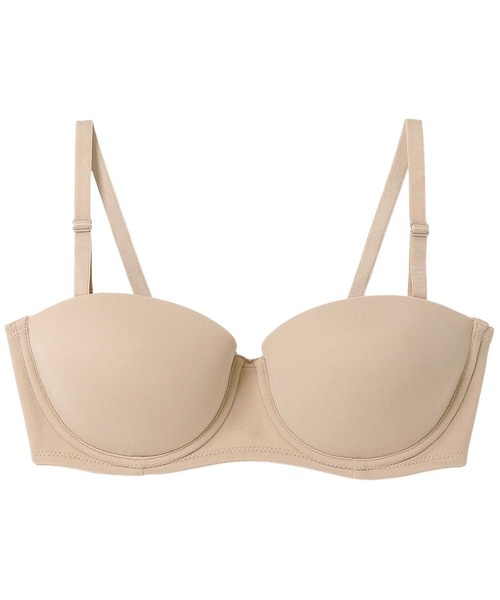 Cleo Women's Faith Molded Strapless Plunge Bra, Noir, 28E at