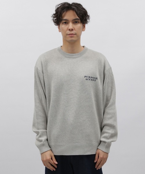 LAKOLE（ラコレ）の「スウェットライクワンポイントプルオーバー / 904016（スウェット・メンズ・オフホワイト/ブルー/ライトブラウン/ライトグレー・LARGE/MEDIUM/X-LARGE）」の6枚目の写真