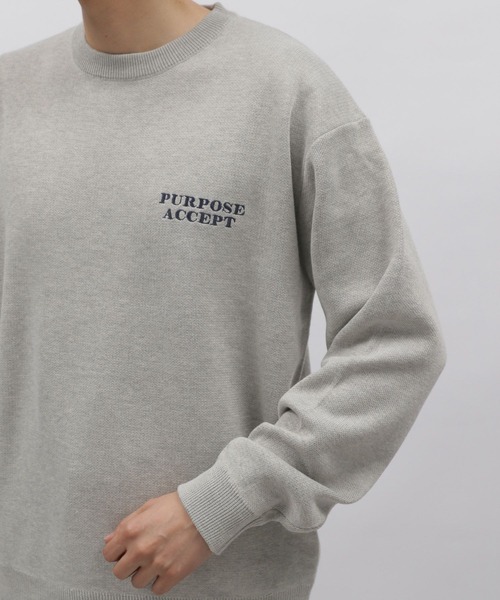 LAKOLE（ラコレ）の「スウェットライクワンポイントプルオーバー / 904016（スウェット・メンズ・オフホワイト/ブルー/ライトブラウン/ライトグレー・LARGE/MEDIUM/X-LARGE）」の11枚目の写真