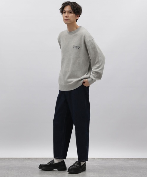 LAKOLE（ラコレ）の「スウェットライクワンポイントプルオーバー / 904016（スウェット・メンズ・オフホワイト/ブルー/ライトブラウン/ライトグレー・LARGE/MEDIUM/X-LARGE）」の5枚目の写真