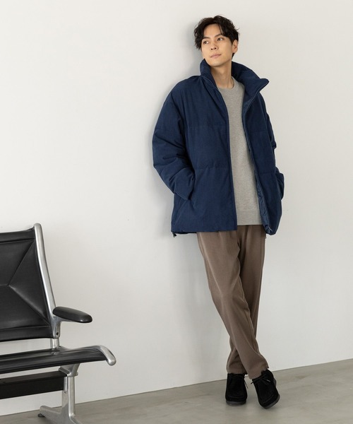 LAKOLE（ラコレ）の「スウェットライクワンポイントプルオーバー / 904016（スウェット・メンズ・オフホワイト/ブルー/ライトブラウン/ライトグレー・LARGE/MEDIUM/X-LARGE）」の19枚目の写真