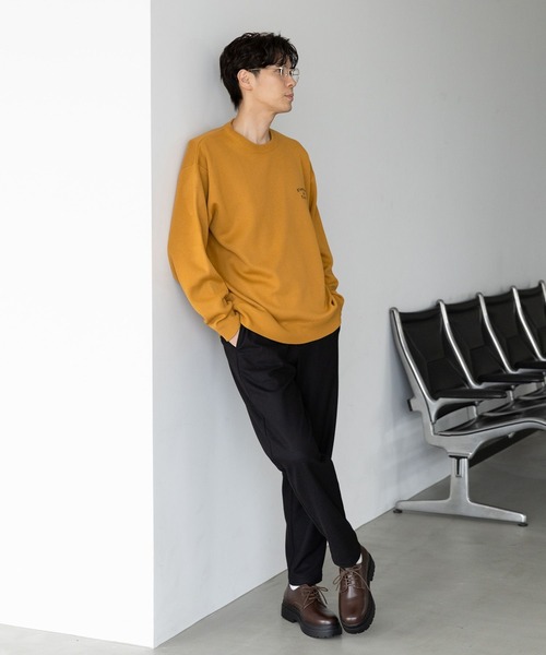 LAKOLE（ラコレ）の「スウェットライクワンポイントプルオーバー / 904016（スウェット・メンズ・オフホワイト/ブルー/ライトブラウン/ライトグレー・LARGE/MEDIUM/X-LARGE）」の20枚目の写真