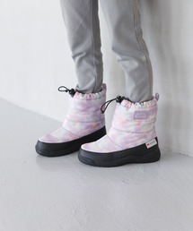 BAYFLOW（ベイフロー）の「[防水・撥水加工付き♪]ダウンブーツ（KIDS）（ブーツ・パープル系）」