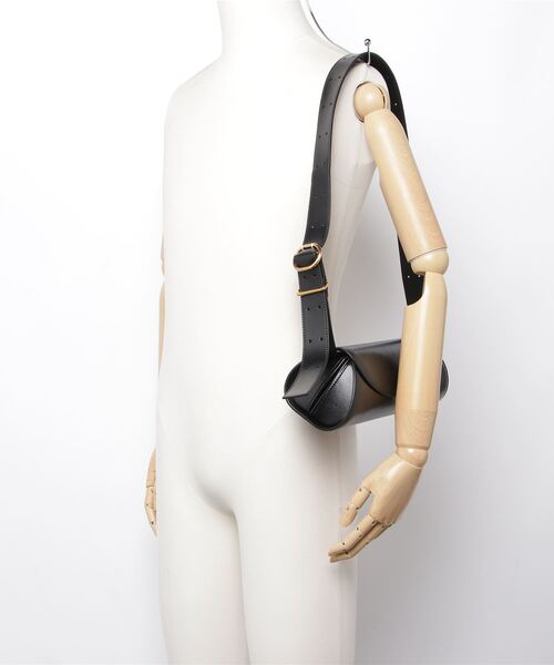JIL SANDER(ジルサンダー)の「JIL SANDER CANNOLO SM(クラッチバッグ・レディース・ブラック・FREE)」の6枚目の写真