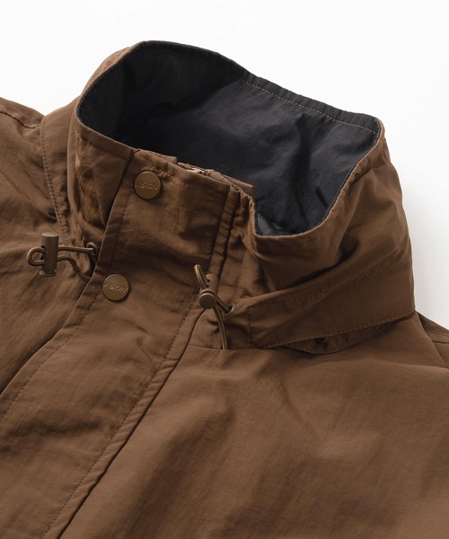 VISION STREET WEAR（ヴィジョンストリートウェア）の「【VISION STREET  WEAR/ヴィジョンストリートウェア】ワンポイント＆スリーブロゴ ワッペン刺繍デザイン スケーターズジャケット/ ビッグシルエット（ブルゾン・メンズ・ライトブルー/ブラック/アイボリー/ライトブラウン・M/L/XL）」の8枚目の写真