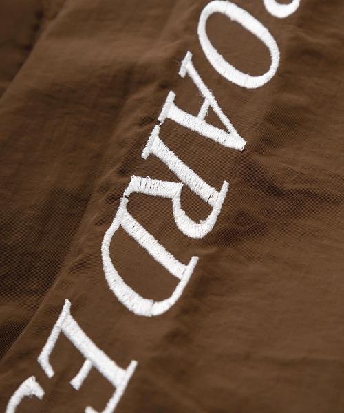 VISION STREET WEAR（ヴィジョンストリートウェア）の「【VISION STREET  WEAR/ヴィジョンストリートウェア】ワンポイント＆スリーブロゴ ワッペン刺繍デザイン スケーターズジャケット/ ビッグシルエット（ブルゾン・メンズ・ライトブルー/ブラック/アイボリー/ライトブラウン・M/L/XL）」の15枚目の写真