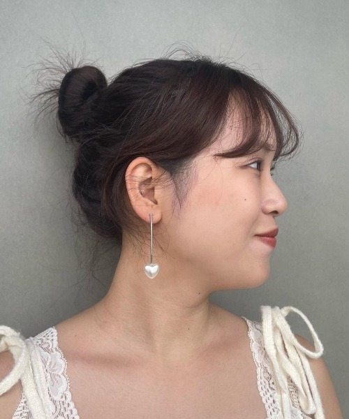 Byweekend☆Flora earring ピアス ビーズフラワーピアス | AND ON JIONE STORE（アンドオン