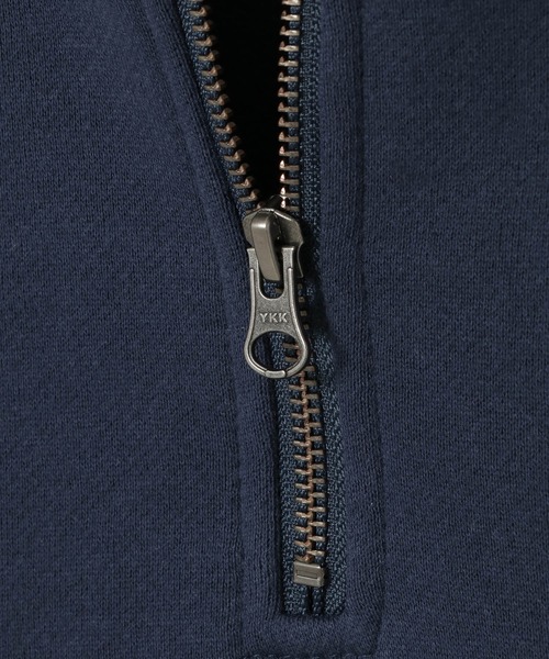 DISCUS ATHLETIC（ディスカス　アスレチック）の「DISCUS ATHLETIC ハーフジップスウェット（スウェット・レディース・ネイビー/ブラック/グレー系その他・M/L/LL）」の9枚目の写真