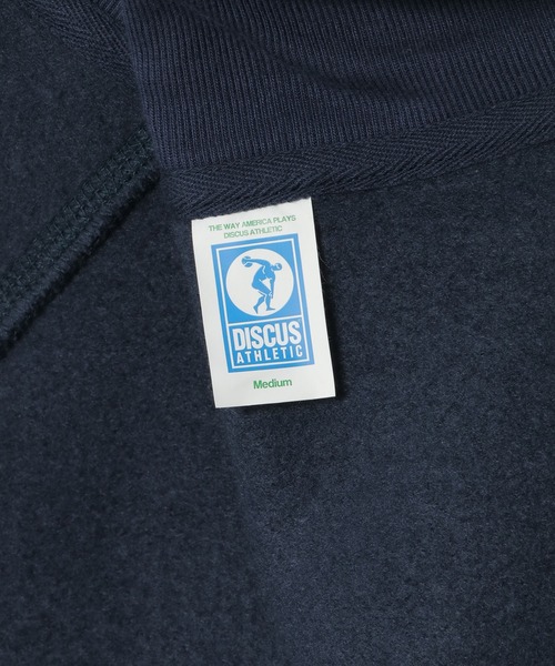 DISCUS ATHLETIC（ディスカス　アスレチック）の「DISCUS ATHLETIC ハーフジップスウェット（スウェット・レディース・ネイビー/ブラック/グレー系その他・M/L/LL）」の13枚目の写真